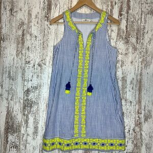 Vineyard Vines Perfect Sleevless Striped Summer Dress Sz XXS